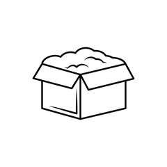boxes with paralon icon