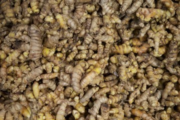 Ginger Roots Sold At Farmers Market