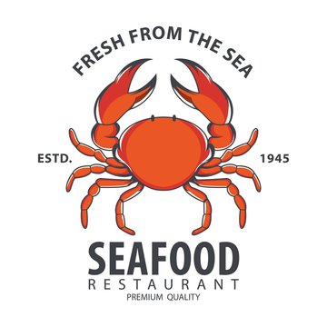 Seafood design template
