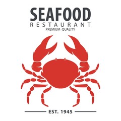 Seafood design template