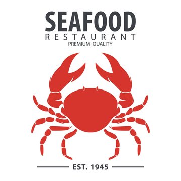 Seafood design template