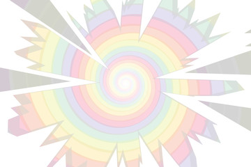 #Background #wallpaper #Vector #Illustration #design #free #free_size #charge_free #colorful #color rainbow,show business,entertainment,party,image  背景素材,集中線,漫画,アニメーション,表現,吹き出し,セリフ,渦巻き,ぐるぐる,スパイラル,螺旋状