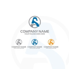as- logo template