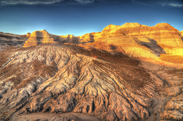 Sunset at Blue Mesa, Petrified Forest National Park