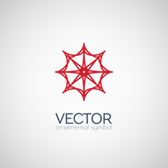 Obraz premium Vector geometric symbol