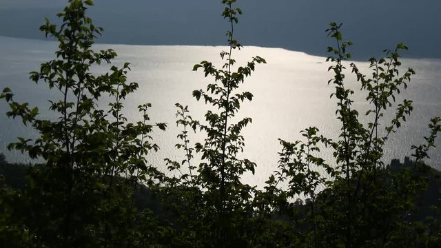 Panorama del lago di Lecco