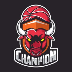 Bull design template