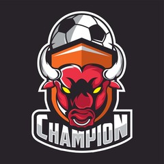 Bull design template