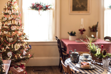 Old fashioned holiday at home