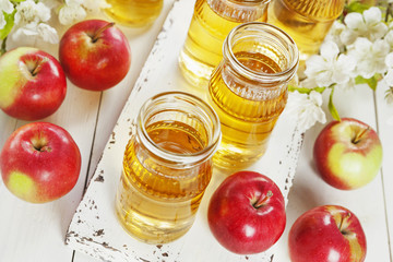 Fresh apple juice