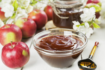 Fresh apple jam