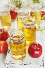 Fresh apple juice