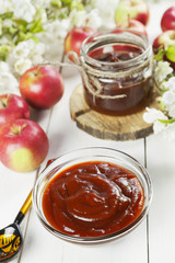 Fresh apple jam