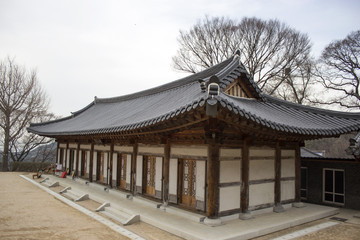 운수사의 기와집