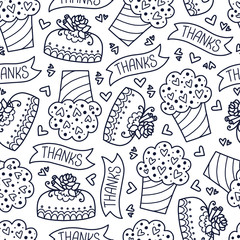 vector doodles pattern