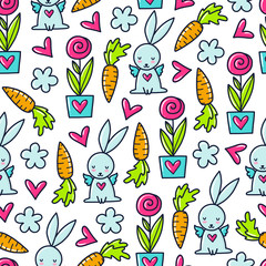 vector doodles pattern