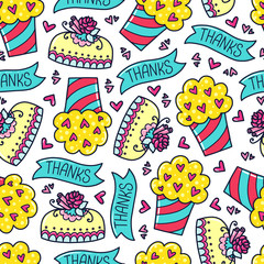 vector doodles pattern