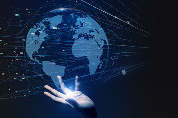 Global network concept.