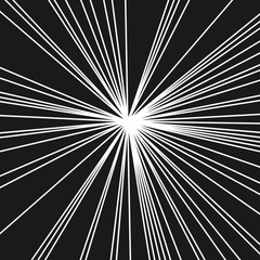 Obraz premium Abstract Rays of Light and Background