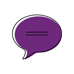 chat icon vector illustration dialog text