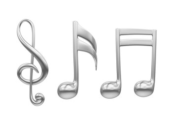 Obraz premium Music Notes Isolated