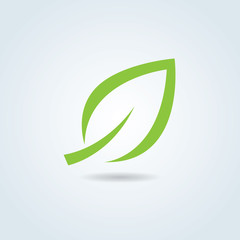 Obraz premium leaf icon