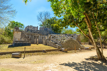 Old historic ruins of Chichen Itza, Yucatan, Mexico