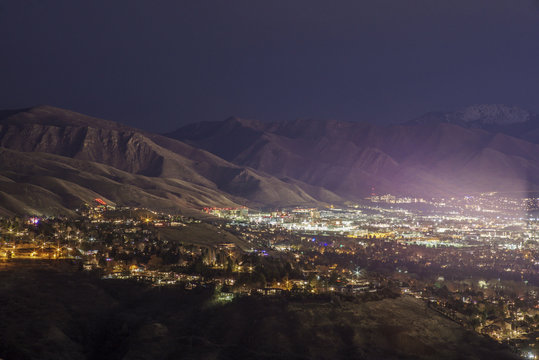 University of Utah by Night 