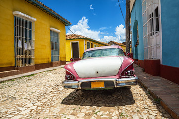 Strada di Trinidad de Cuba