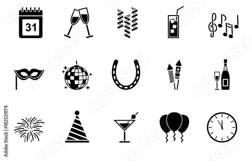 Silvester Symbole Silvester Symbole