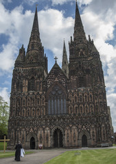 Lichfield Cathedral, England, UK