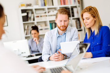 Obraz premium Busy office life