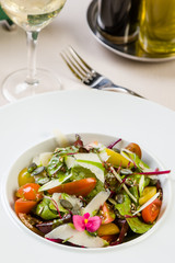 fresh vegetable salad