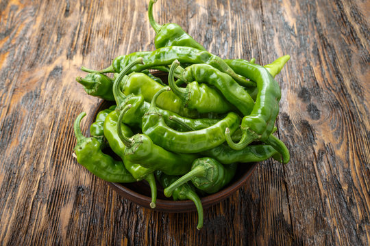 hot green peppers