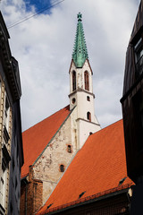 Fototapeta premium Traditional Cathedral building in Riga, Latvia