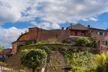 Beautiful typical italian house, Siena, Italy, Europe