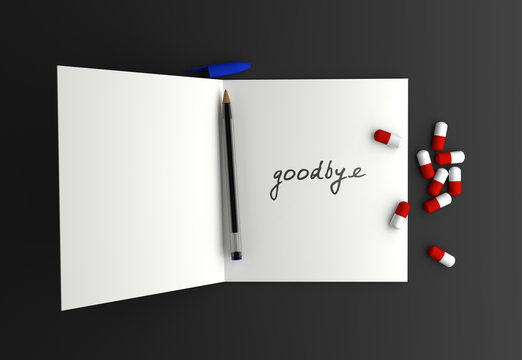 Suicide goodbye letter