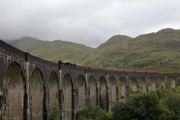 Wandcirkels Glenfinnanviaduct glenfinnan viaduct  © Thomas
