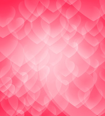 Valentine hearts background 