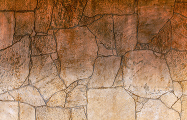 Texture of stone wall.