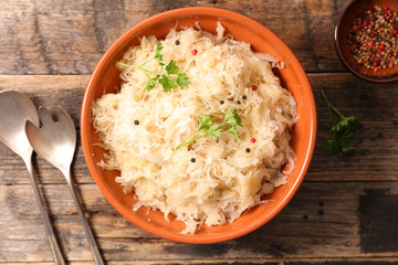 white cabbage,sauerkraut
