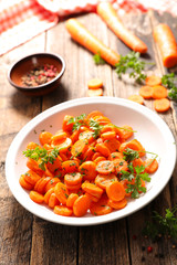 carrot and parsley