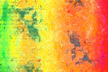 Soft color background of reggae  color,Grunge color of rasta flag background - obrazy, fototapety, plakaty