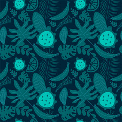 Exotic seamless pattern