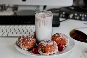 Fresh and tasty doughnuts