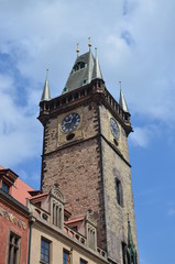 Ancient tower in Prague