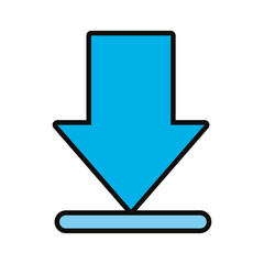 download arrow icon