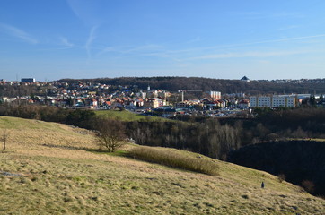 Landscape around Prague