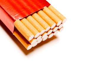 Cigarette isolated on a white background