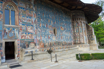Voronet Monastery in Bucovina, Romania